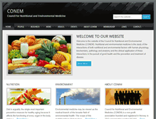 Tablet Screenshot of conem.org